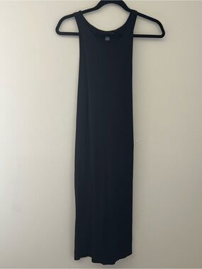 American Dream Black Sleeveless Maxi Dress Size M